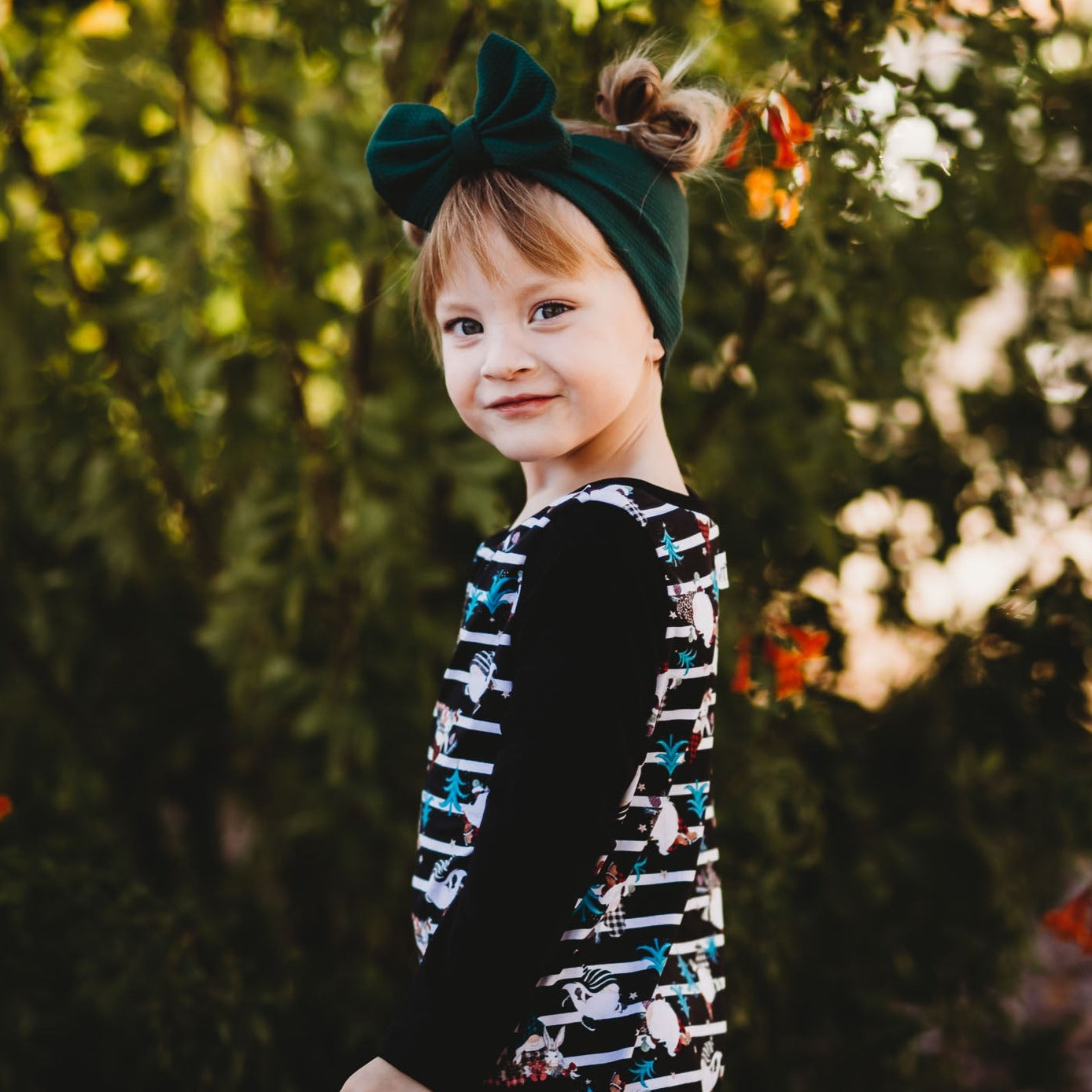 Gnome Stripe Romper