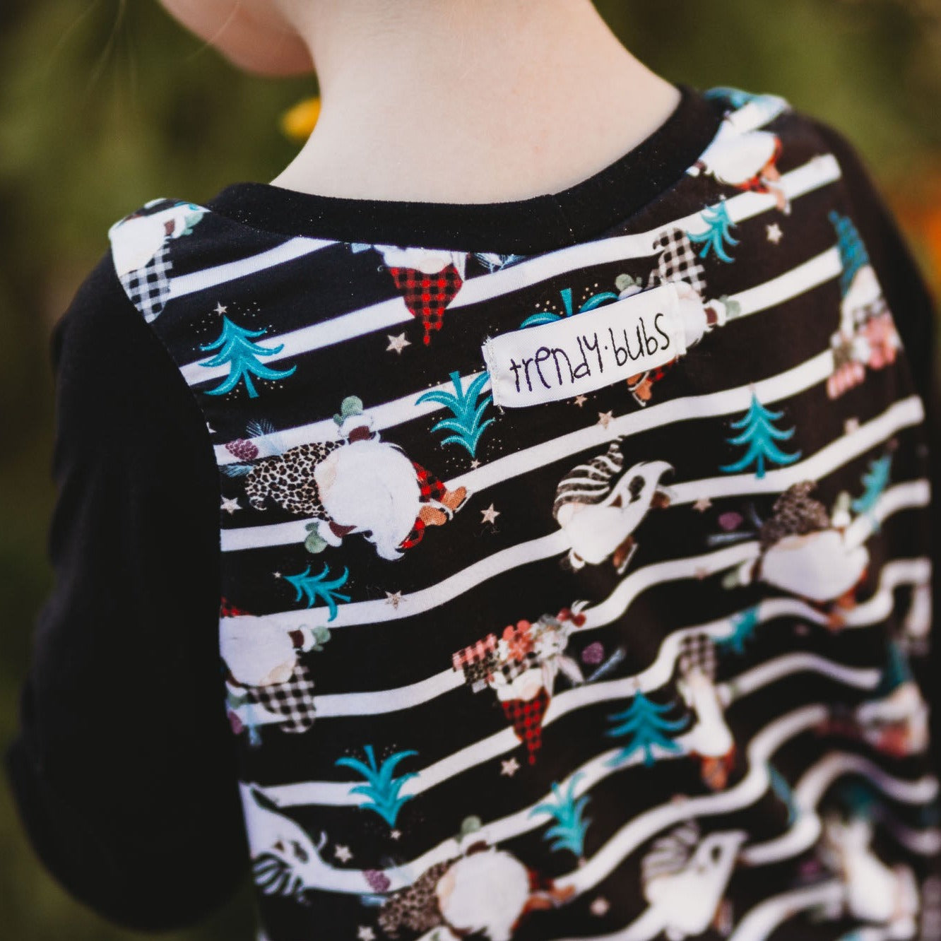 Gnome Stripe Romper