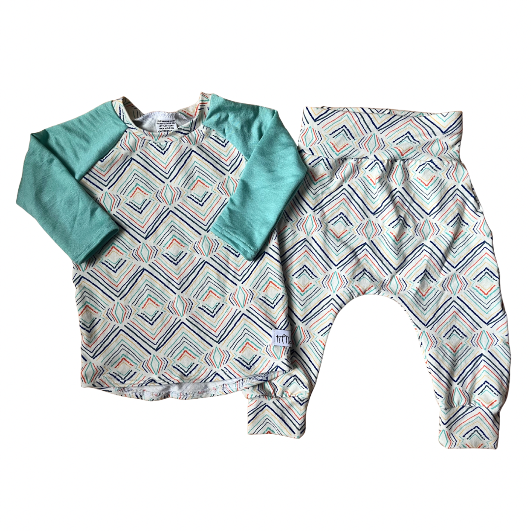Kaleidoscope Raglan