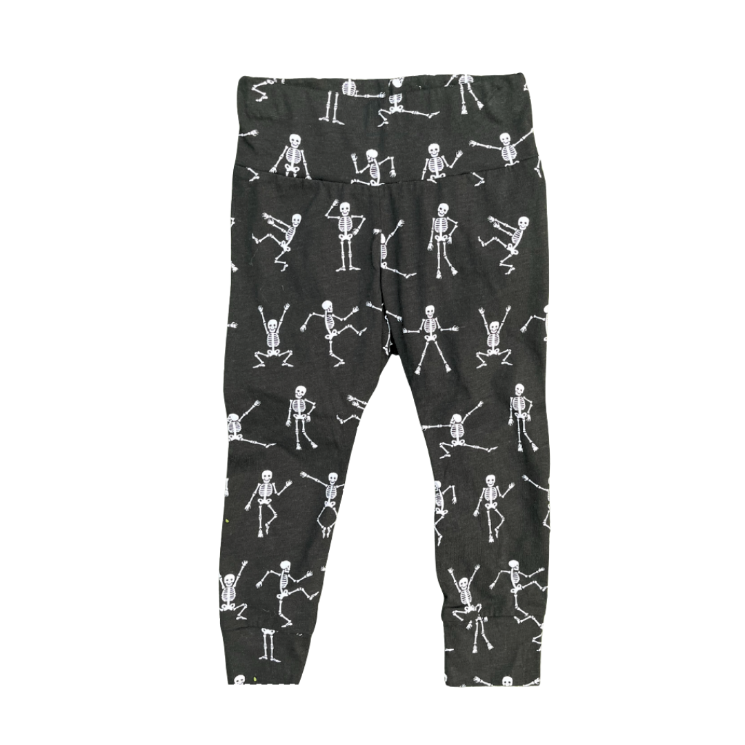 Glow in the Dark Dancing Skeleton Leggings