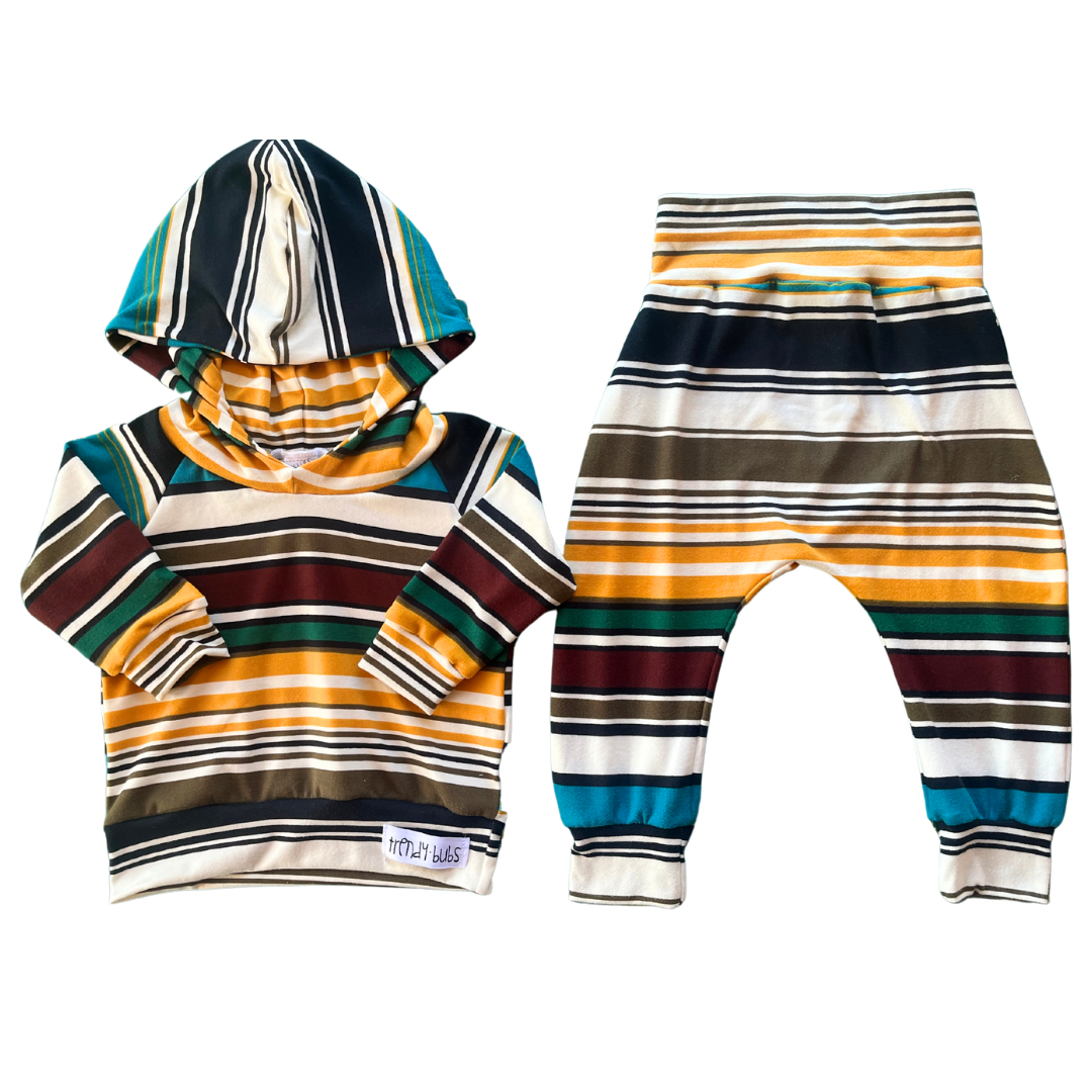 Striped Joggers
