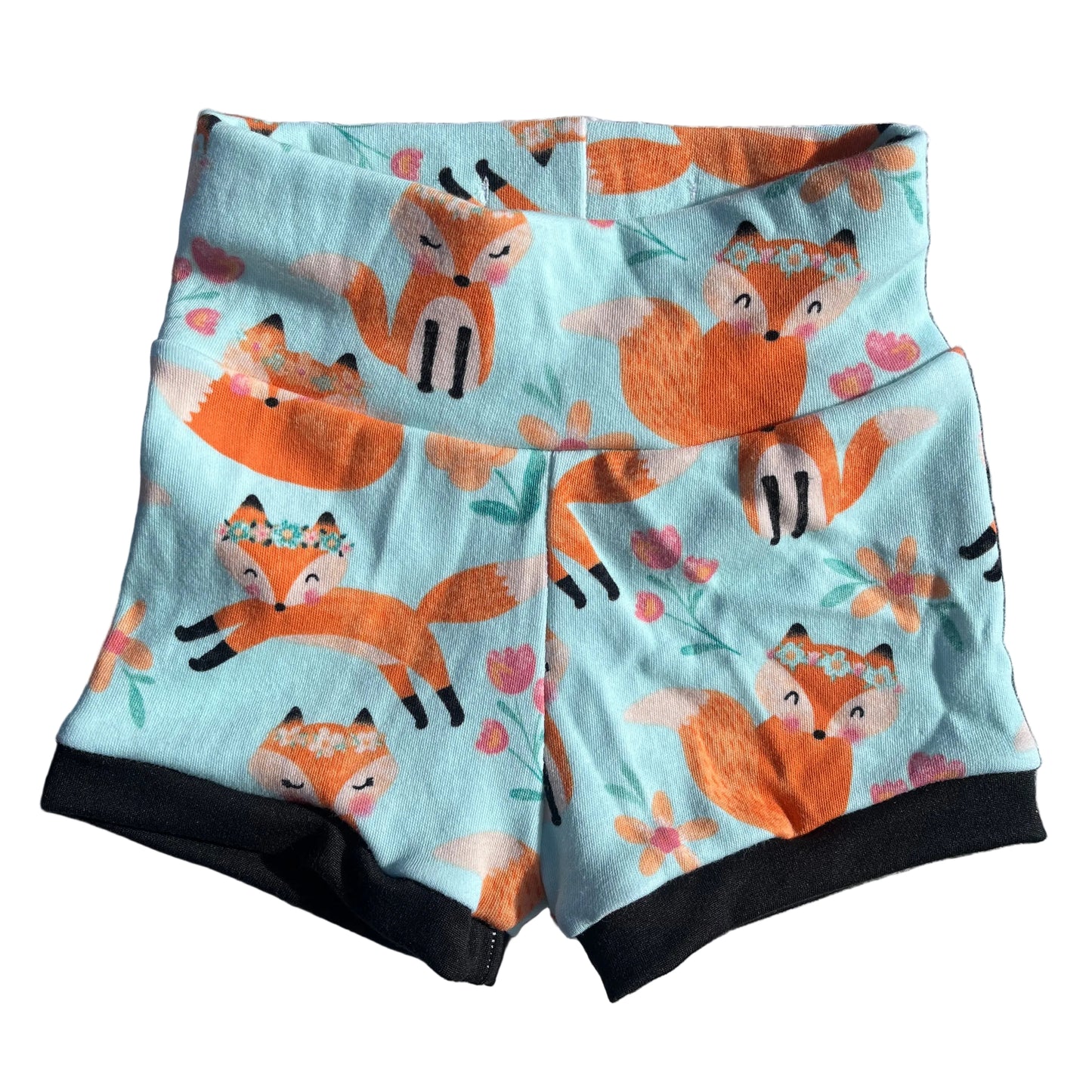Floral Fox Shorties