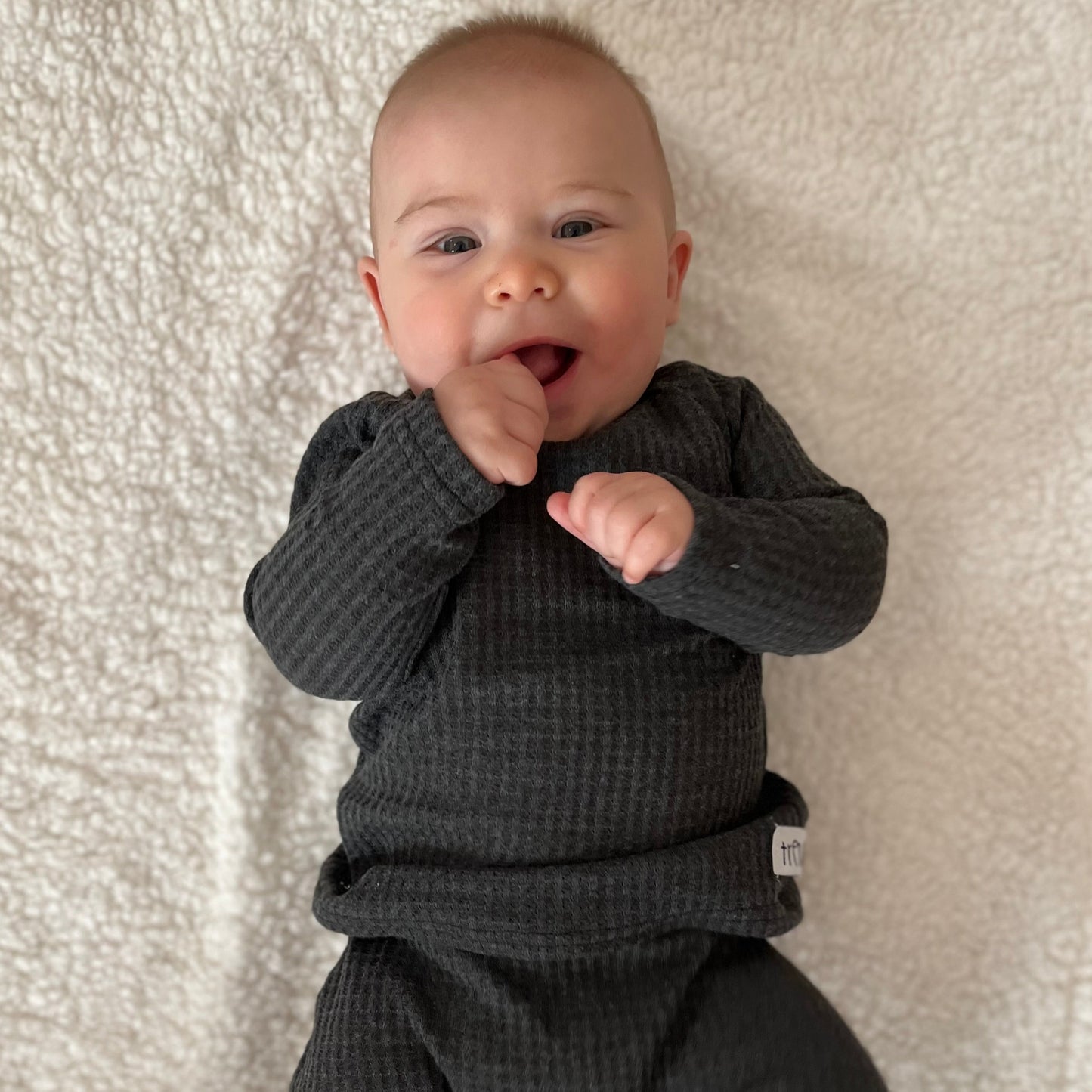 Waffle Knit Lounge 2 Piece Set