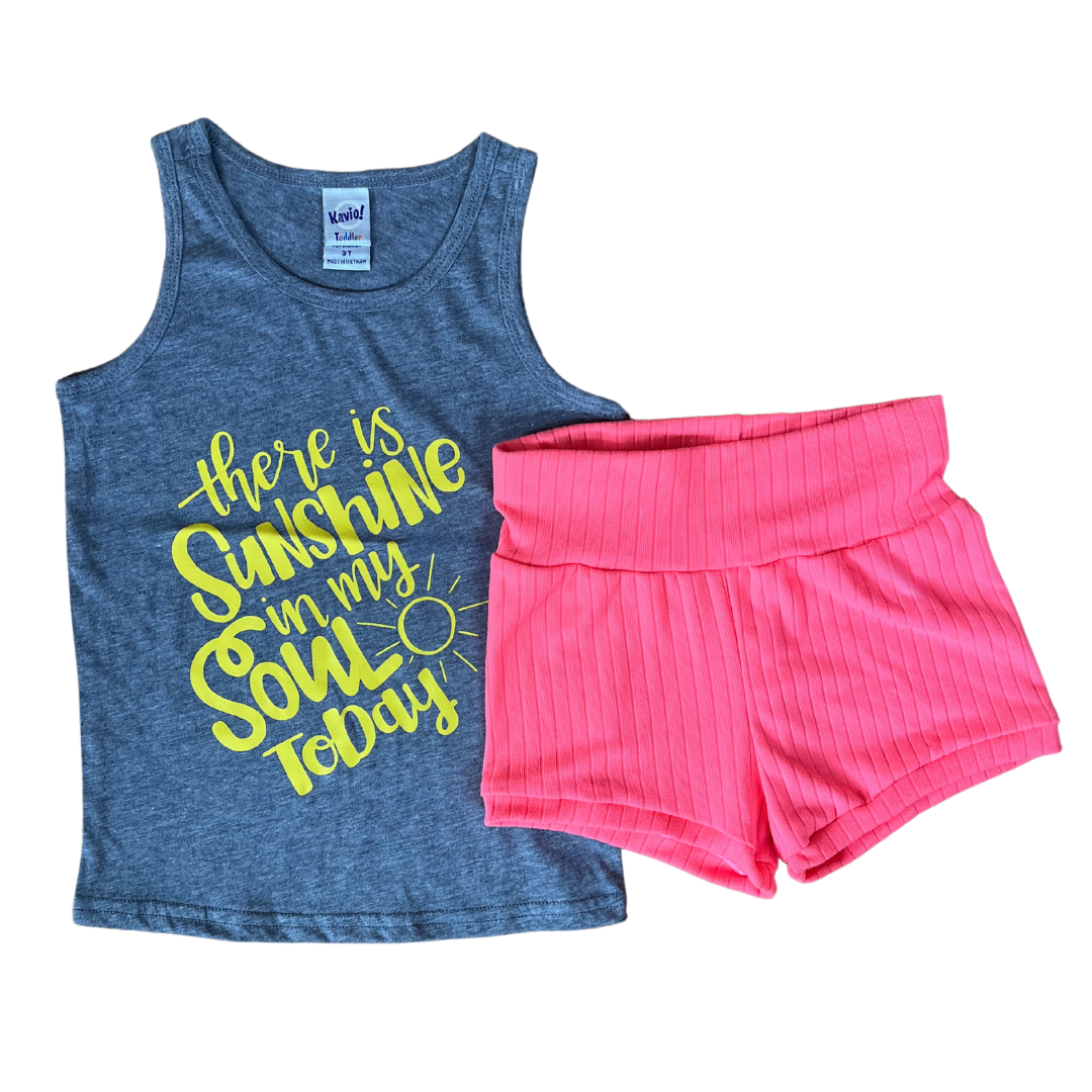 Neon Pink Shorties
