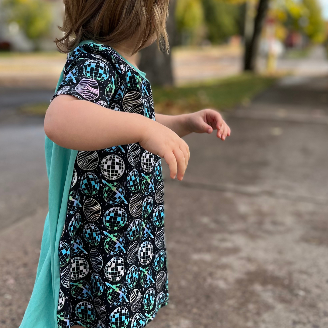 Cosmic Dreams Hi-Low Dress