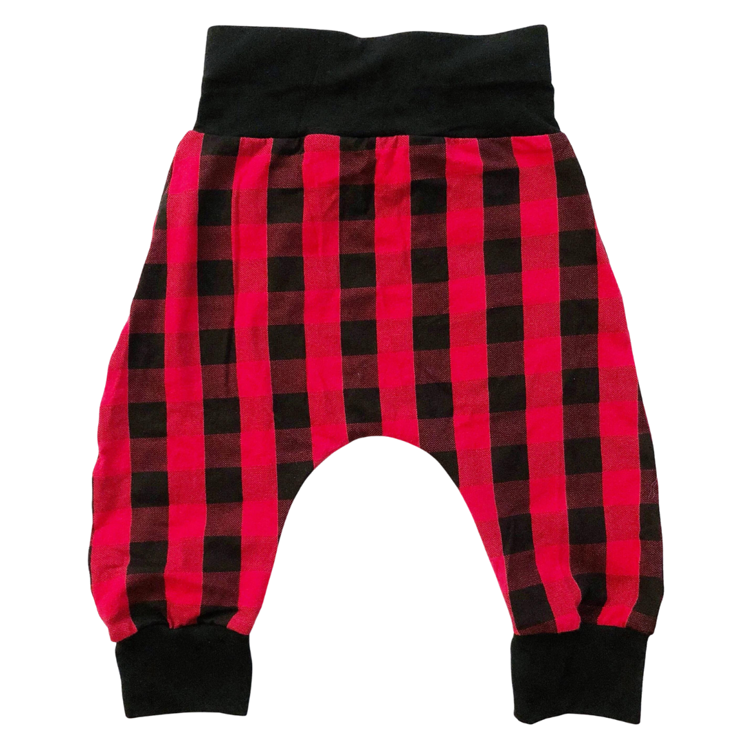 Red & Black Buffalo Plaid Hoodie