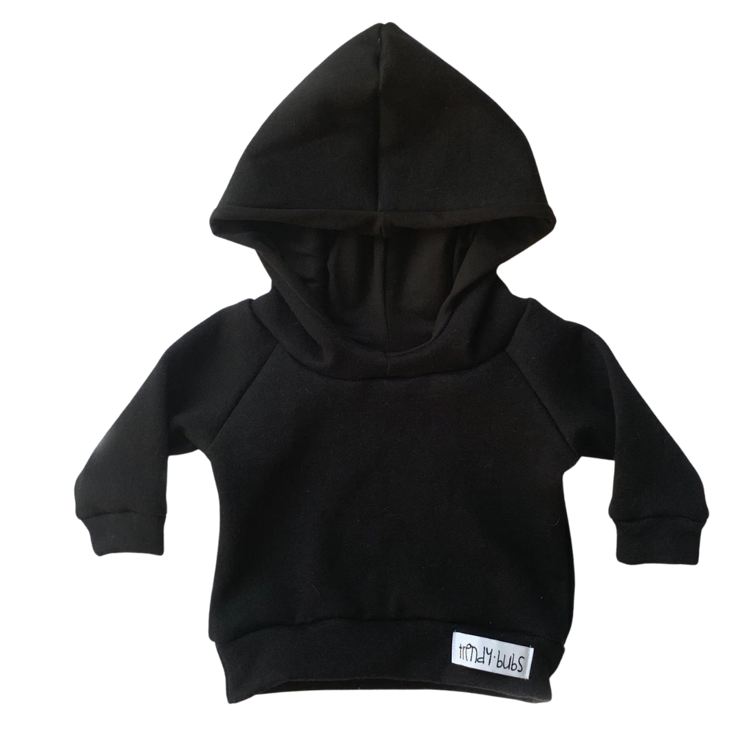 Solid Staple Sweatshirt Hoodie