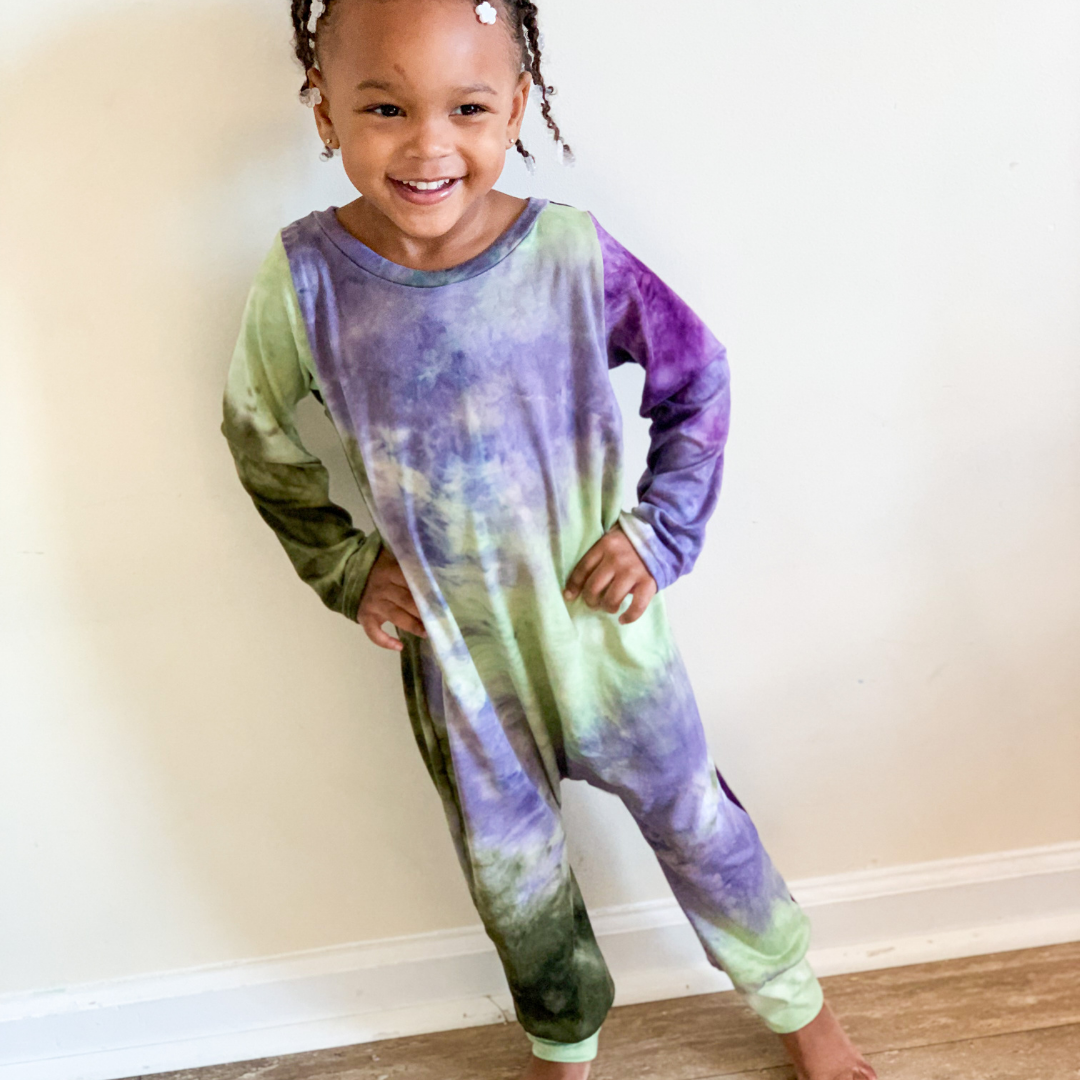 Mineral Tie-Dye Romper