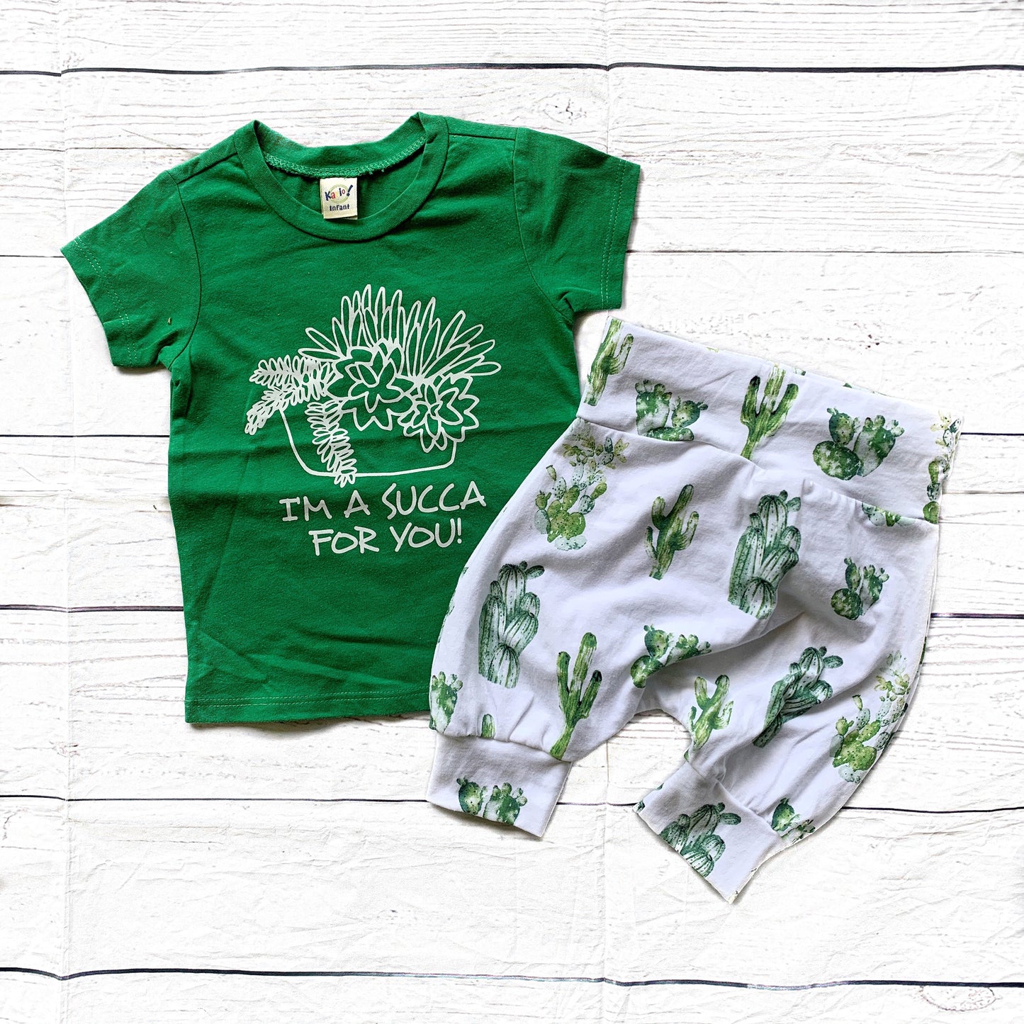 I'm a succa for you green tee