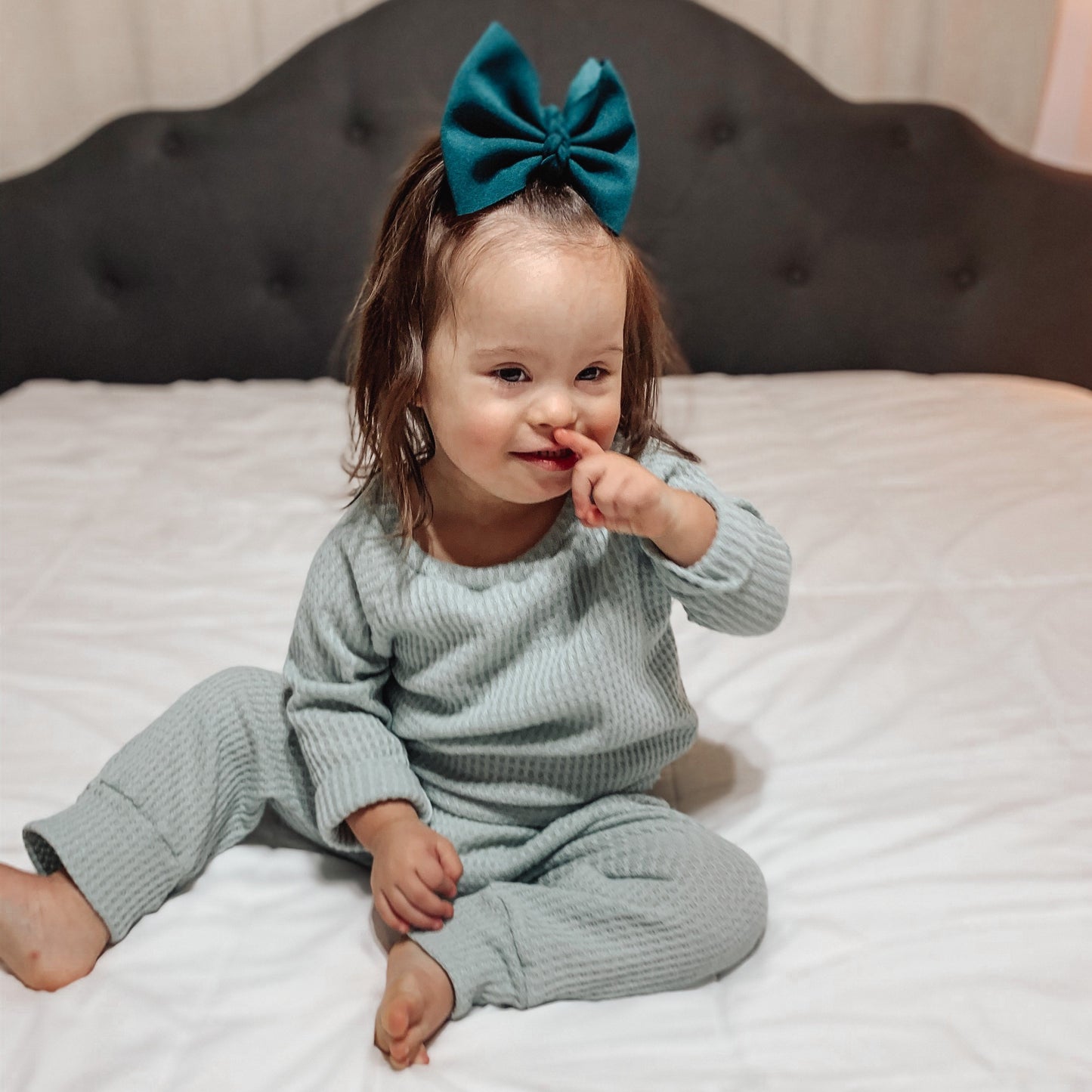 Waffle Knit Lounge 2 Piece Set