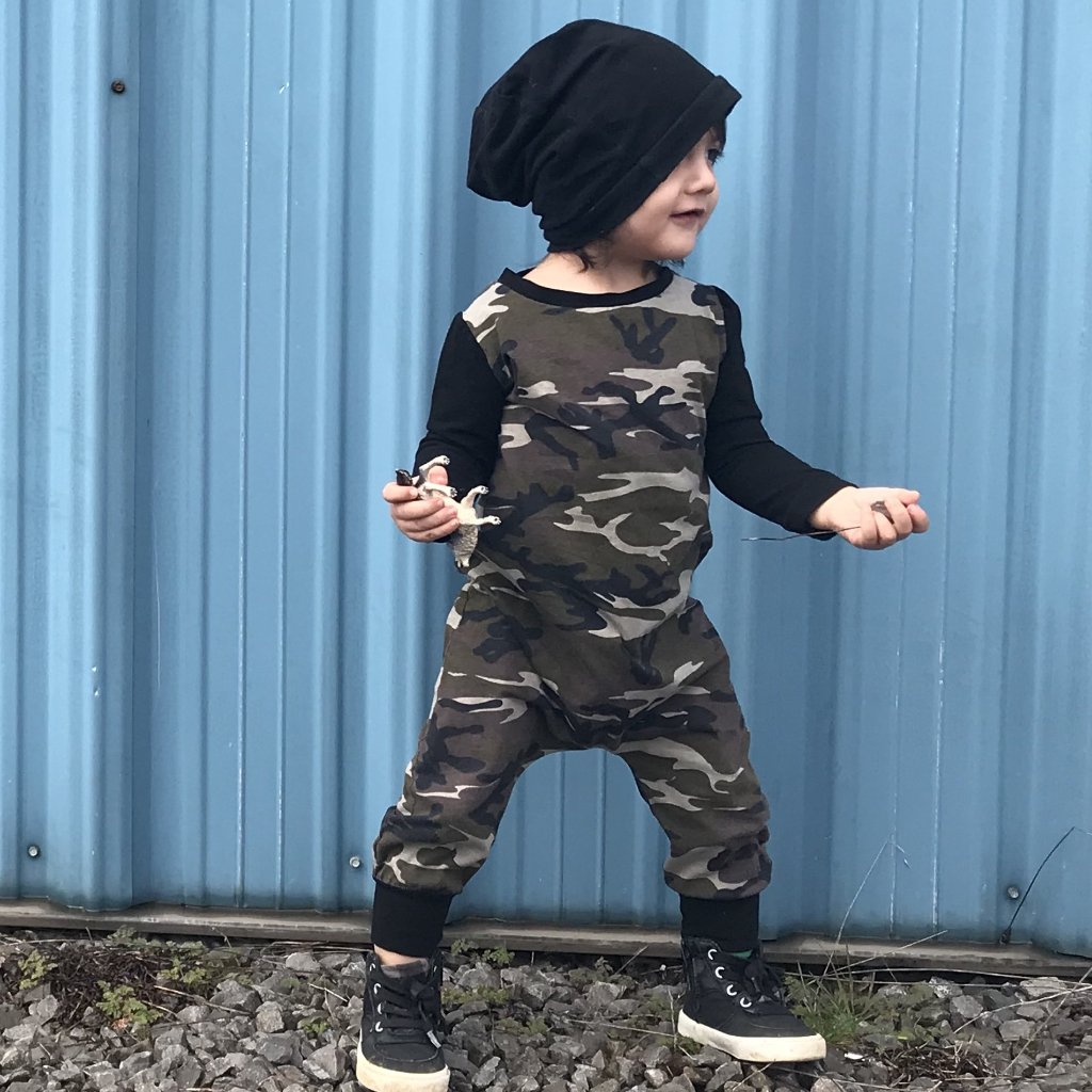 Camo Romper