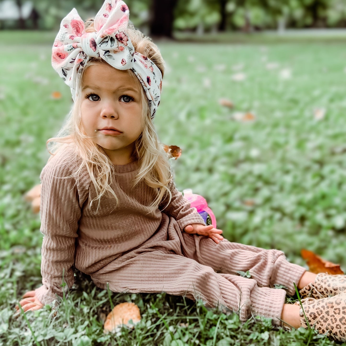 Waffle Knit Lounge 2 Piece Set