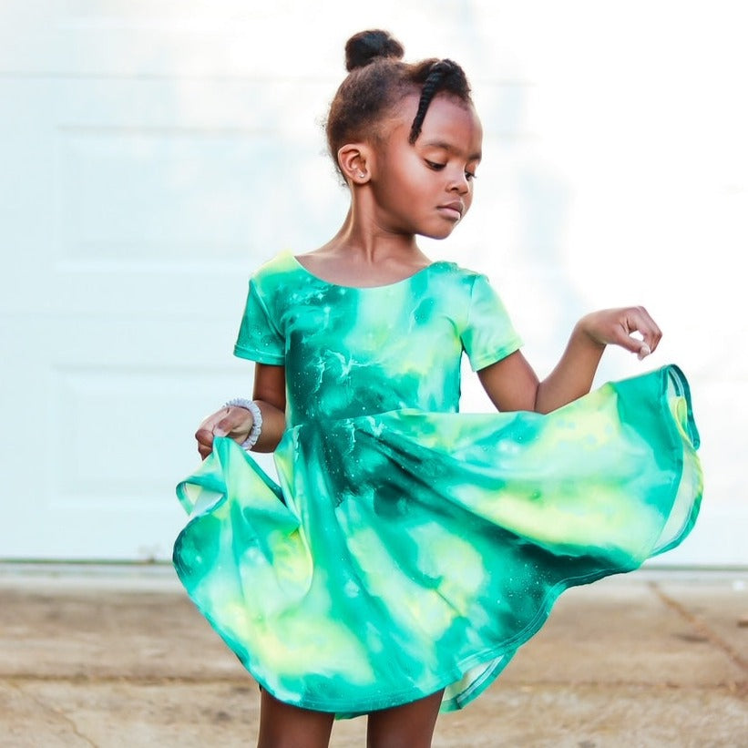 Galaxy Twirl Dress