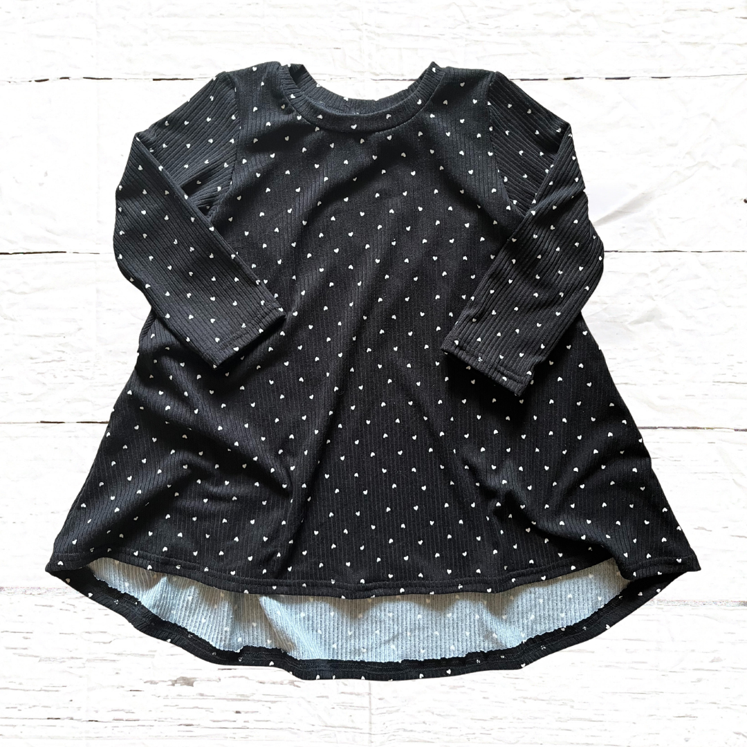 cold hearted ribbed mini dress Mini Heart Ribbed Hi Low Dress (only 12-18 left) – Trendy Bubs