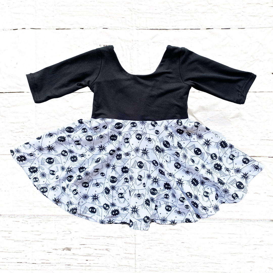 Spidey Glow in the Dark Twirl Dress