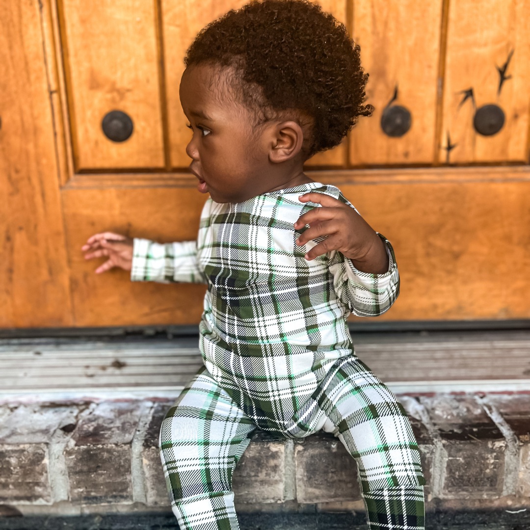 Lumberjack Plaid Romper