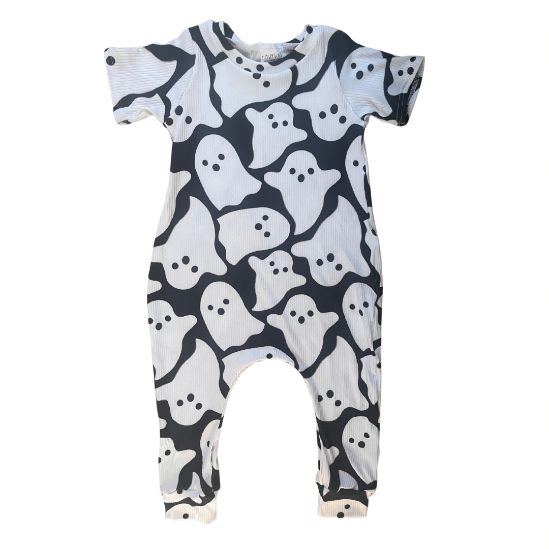BOO Ribbed Romper