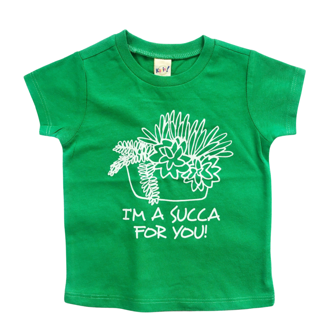 I'm a succa for you green tee