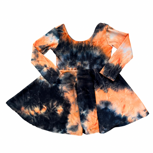 Halloween tie-dye Twirl Dress