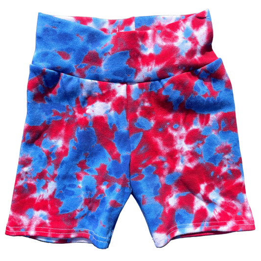 Berry Tie-Dye Shorts