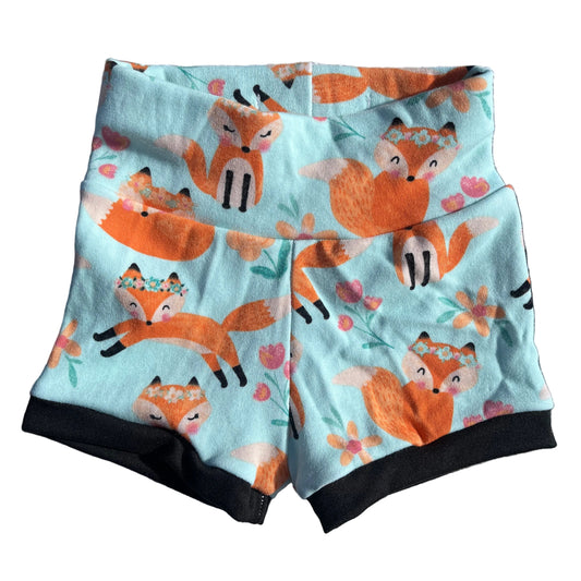 Floral Fox Shorties