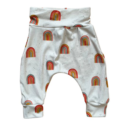 Neutral Rainbow Joggers
