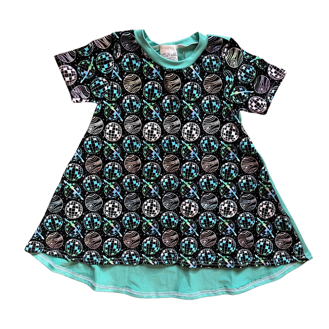 Cosmic Dreams  Hi-Low Dress