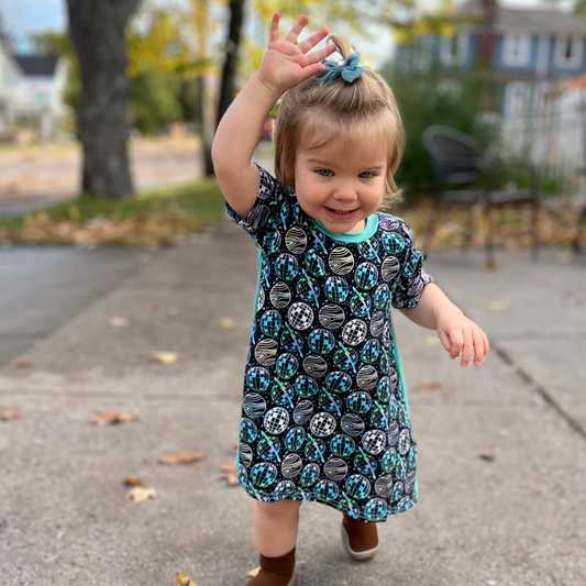 Cosmic Dreams  Hi-Low Dress