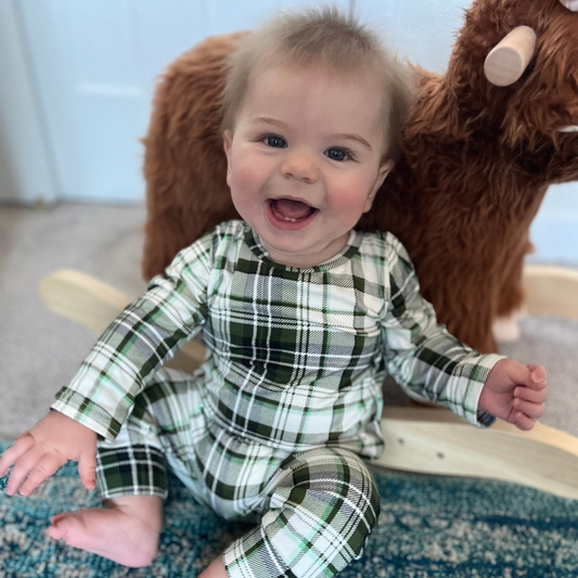 Lumberjack Plaid Romper