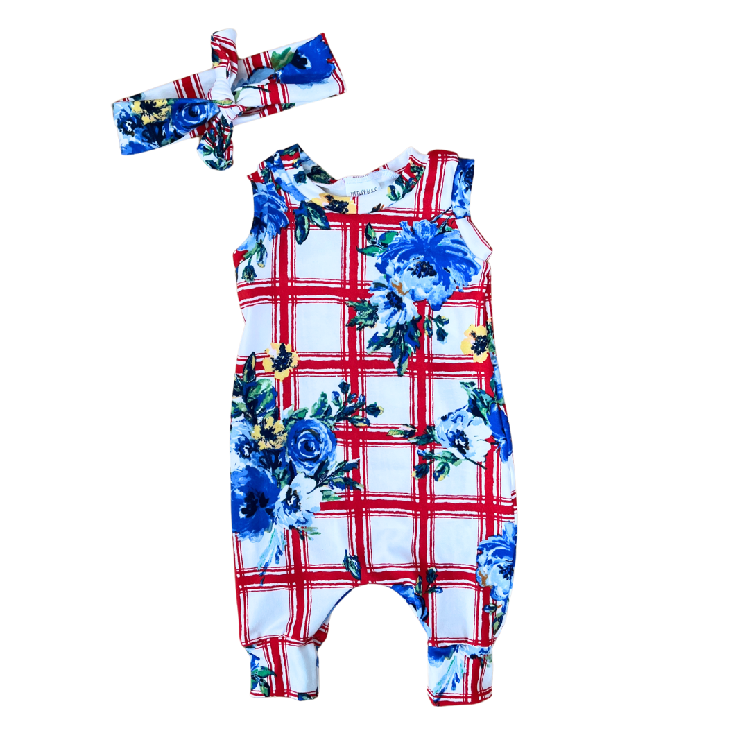 The Winnie 3/4 Tank Romper