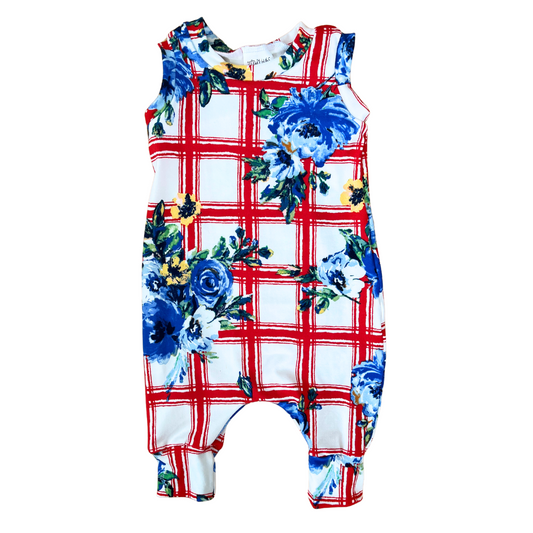 The Winnie 3/4 Tank Romper