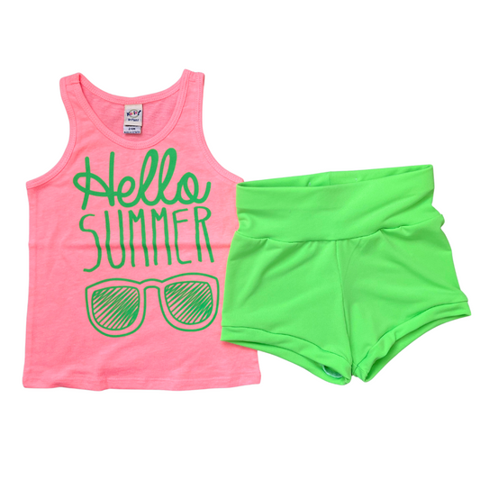 Neon Green Shorties
