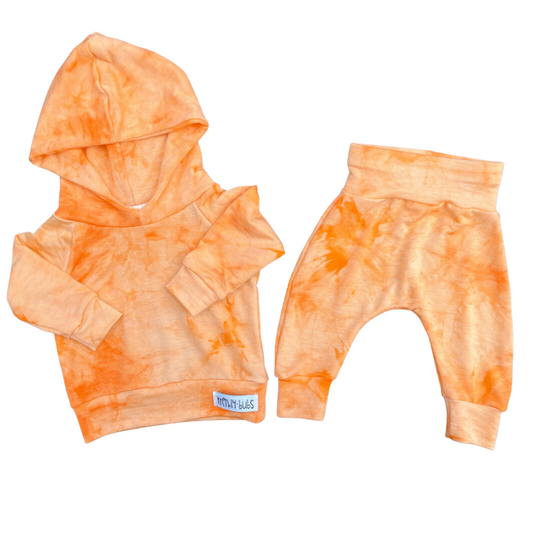 Orange Staple Tie Dye