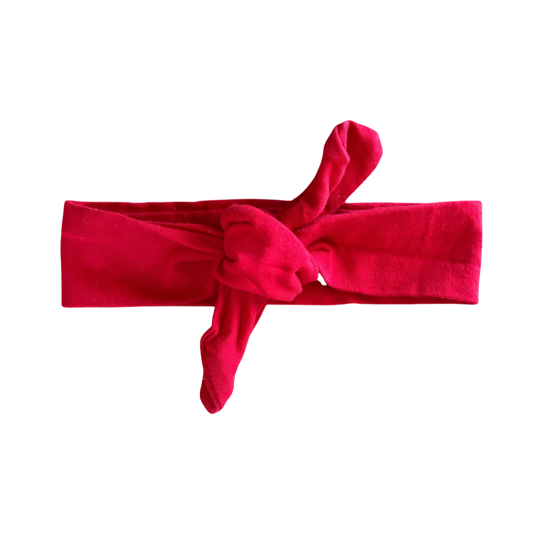 Red Tie Headband