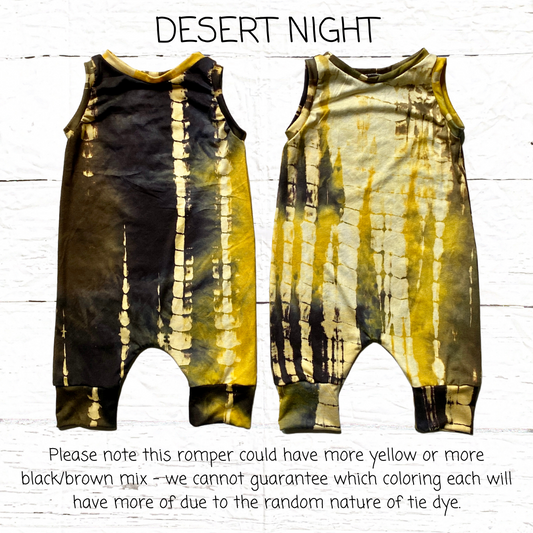 Desert Night Cropped Romper
