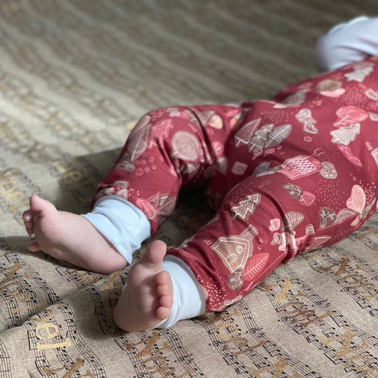 Gingerbread Cottage Romper