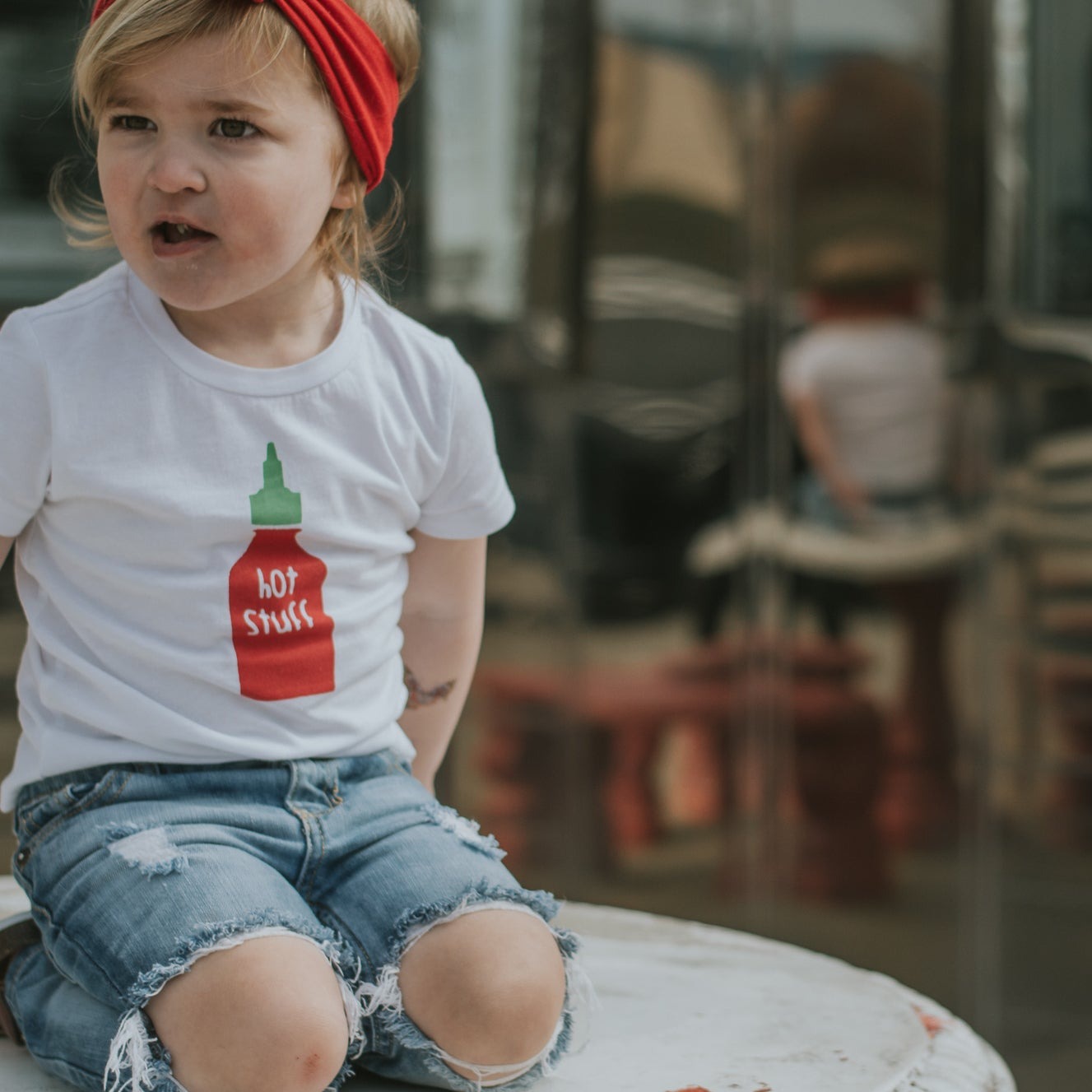 Hot Stuff Tee ( only 4T and 5T left)