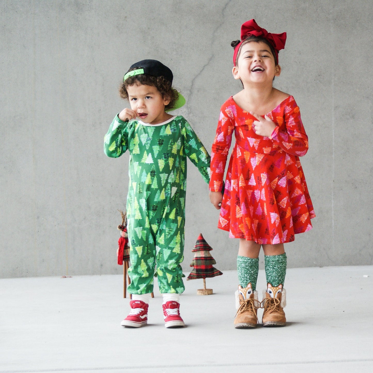 Christmas Trees Romper