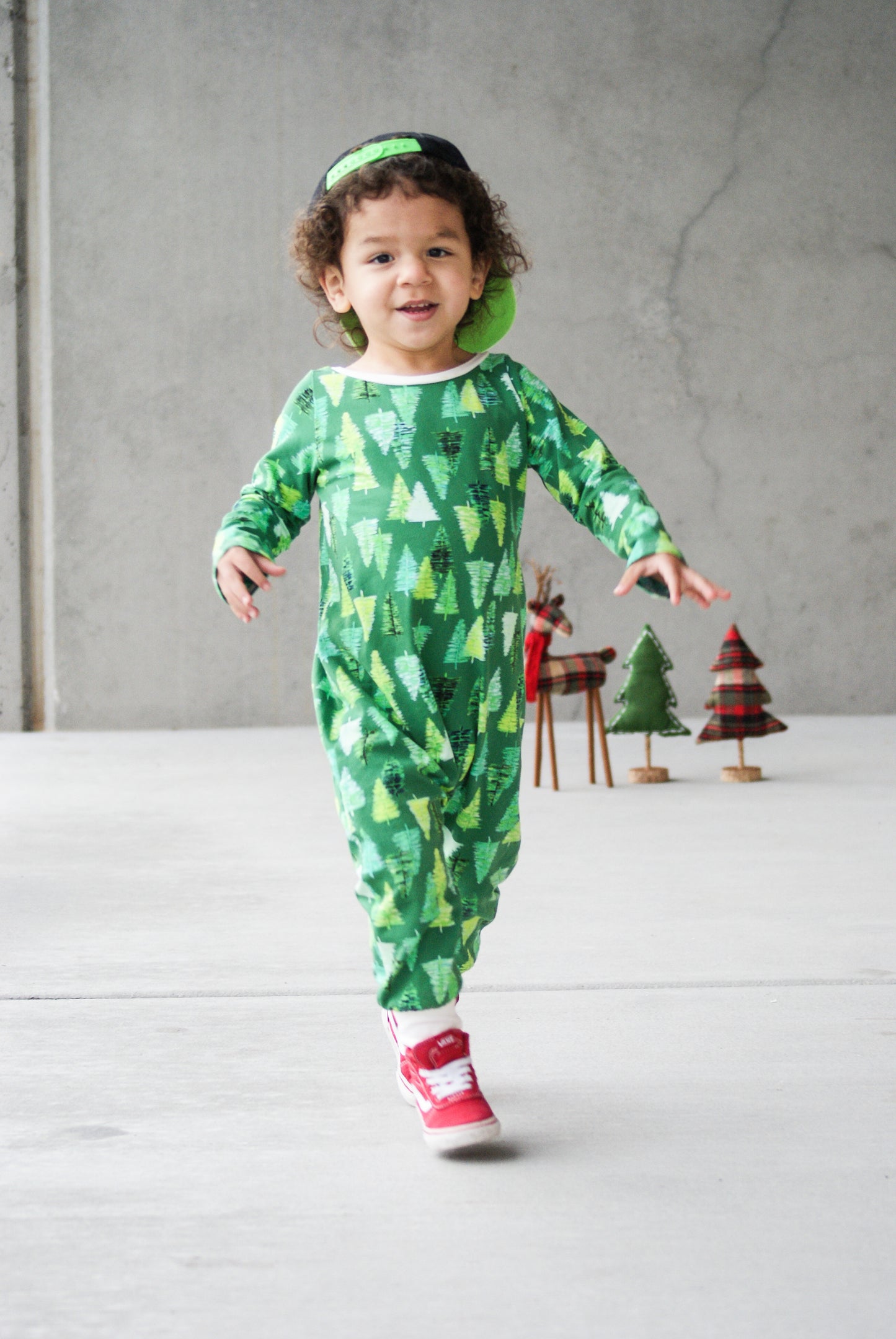 Christmas Trees Romper