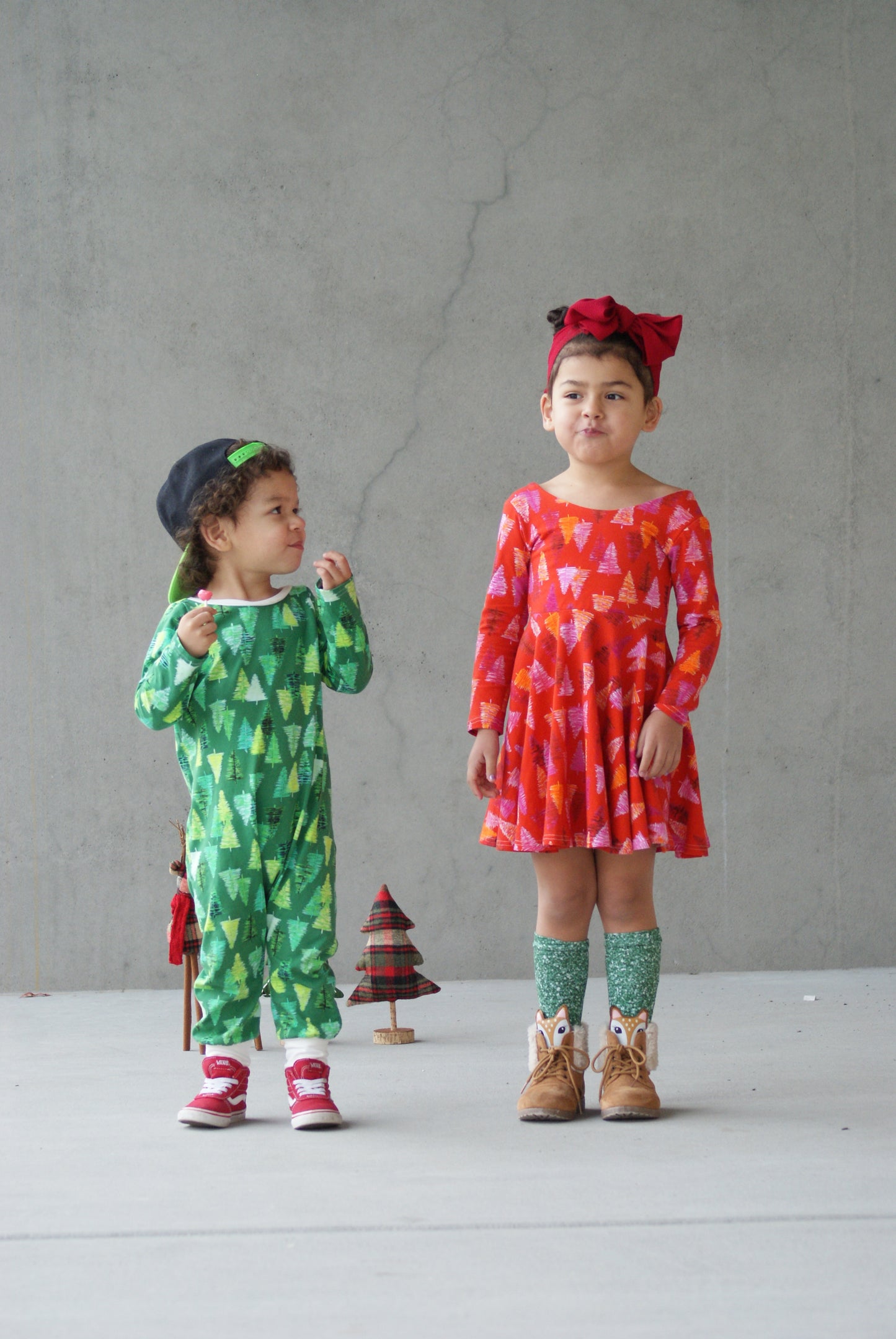 Christmas Trees Romper