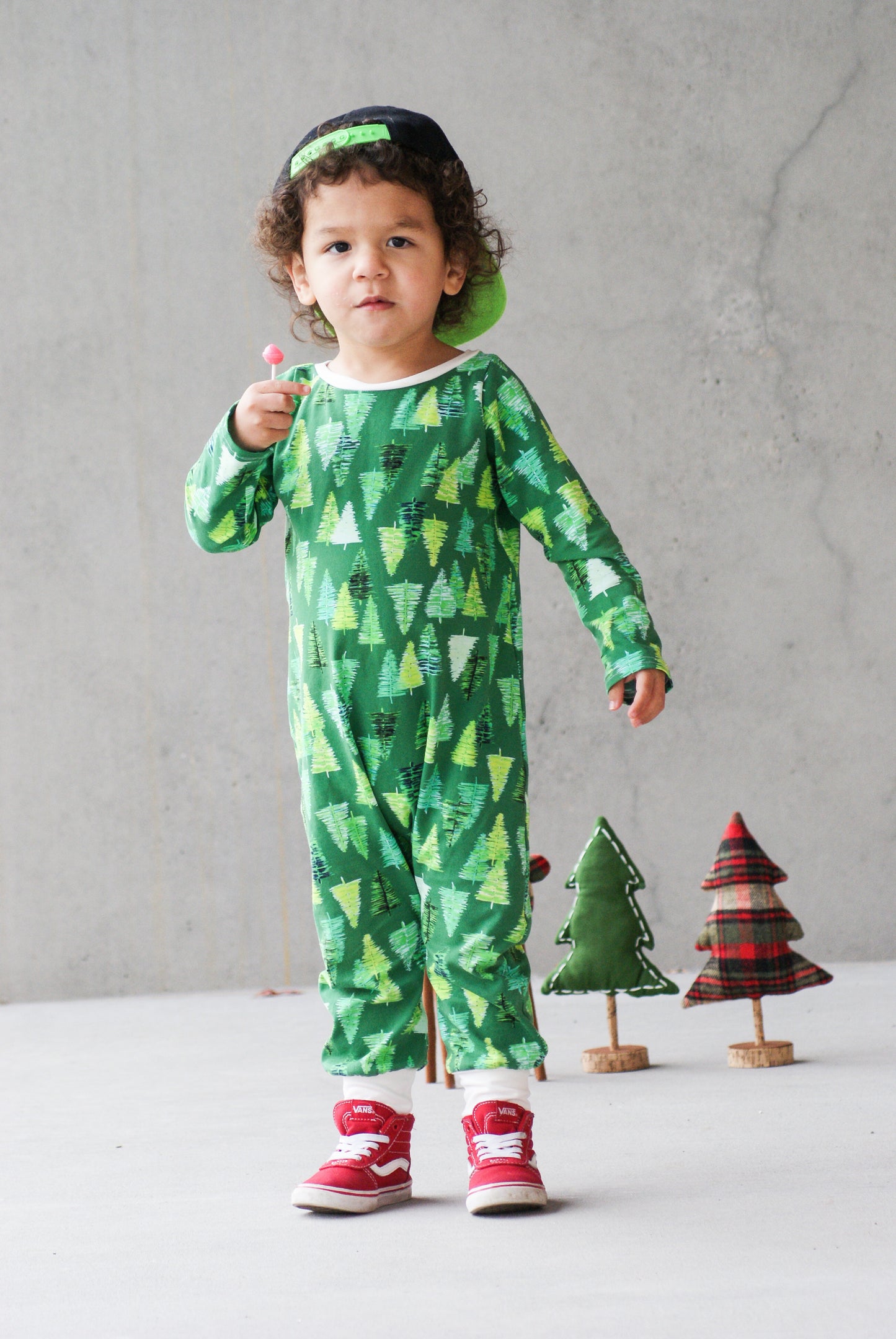 Christmas Trees Romper