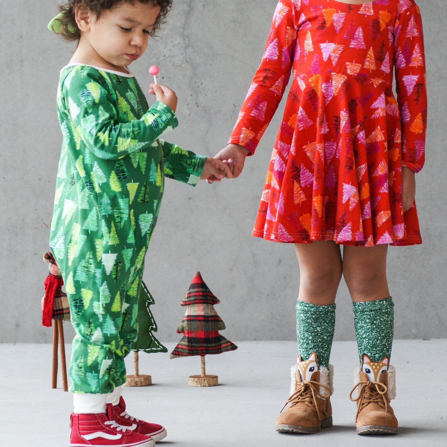 Christmas Trees Romper